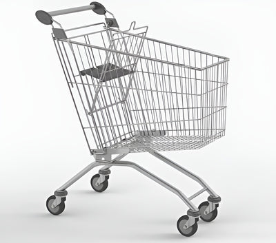 Avant 100 Wózek zakupowy – pojemność 100 litrów z siedziskiem dla malucha