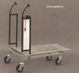 Transportowy wózek Carry 100 – Wózek platformowy z drutu do ciężkiego transportu