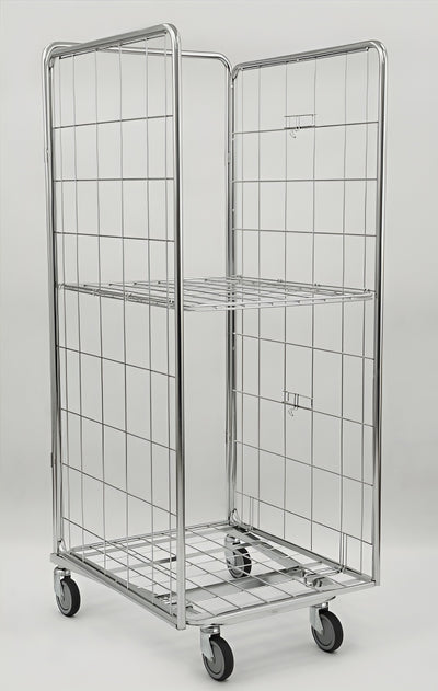 Folding Container WMS 1800x810x750 – Składana klatka rolkowa do oszczędzania miejsca w magazynie