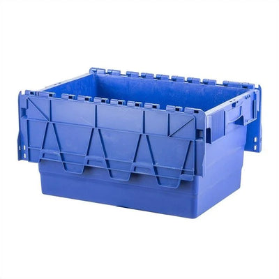 Pojemnik z pokrywą – 60 litrów – 600x400x320mm – Możliwość układania i nestowania