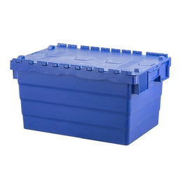 Pojemnik z pokrywą – 60 litrów – 600x400x320mm – Możliwość układania i nestowania