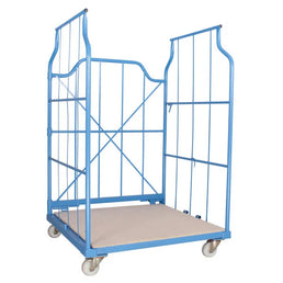 Meble Corlette Wózek 1200x1150x1850mm – 800kg Nośność, Stosowalny i Nestowalny Kontener na Kółkach