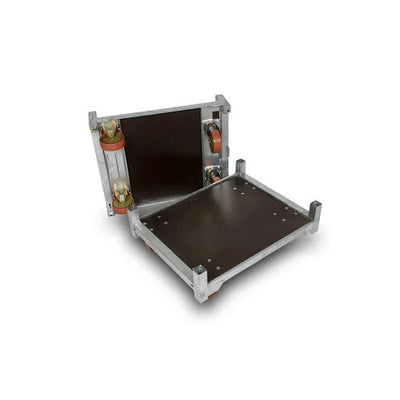 Duński wózek roślinny z 3 regulowanymi półkami – 715x565x1250mm, stalowa rama ocynkowana