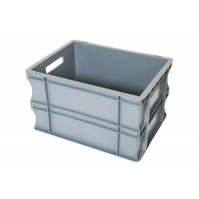 Euro Plastikowy Pojemnik Stackingowy – 400x300x235mm – Pojemność 20L – Zamknięta Podstawa i Boki