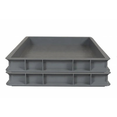 Euro Plastikowa Taca Stacking – 600x400x58mm – Pojemność 9L – Wzmocniona Podstawa