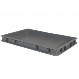 Euro Plastikowa Taca Stacking – 600x400x58mm – Pojemność 9L – Wzmocniona Podstawa