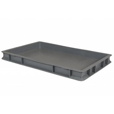 Euro Plastikowa Taca Stacking – 600x400x58mm – Pojemność 9L – Wzmocniona Podstawa