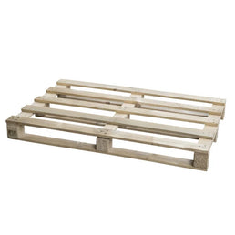 Używana jednorazowa lekka drewniana paleta – 1200x800mm – 5-deska pokład