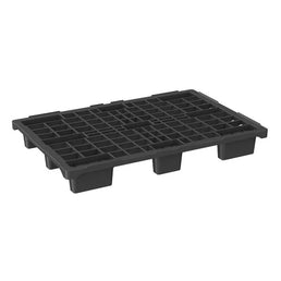 Plastic Pallet – 1200x800x150mm – Nestable – Open Deck with Rim – 1100kg Dynamic Load – 5.3kg