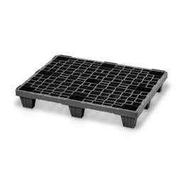 Plastic Display Pallet – 800x600x130mm – Nestable – HDPE – Closed Deck