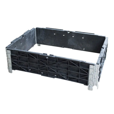 Kołnierz do palet plastikowych – 1200x1000x200mm – 4 zawiasy – Składany i trwały plastik PE