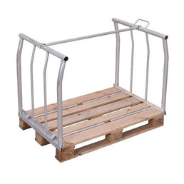 Konwerter Palet – 1200x1000x800mm – Metal Galwanizowany, Składany z Wsparciem Górnym