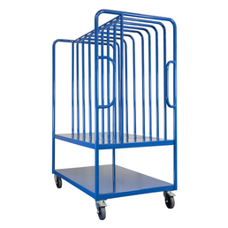 Kontener na rolkach do naprawy palet – 1342x800x1711mm – Dopasowany do desek EPAL