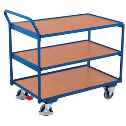 Table Trolley – 1125x625x1010mm – 3 Shelves – 250kg Capacity