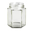 195ml Sześciokątny Słoik Szklany