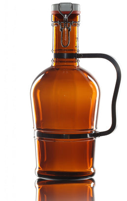 2-litrowy bursztynowy growler Zeus