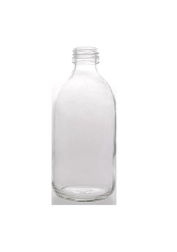 300ml Przezroczysta Butelka Szklana Alpha