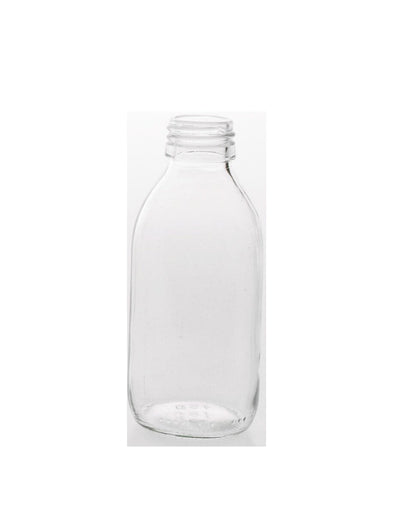 60ml Przezroczysta szklana butelka Alpha