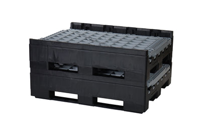 Składana plastikowa paleta na pudełka - model budżetowy