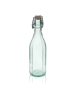 750ml Butelka Facetowana Costolata z Zatrzaskiem