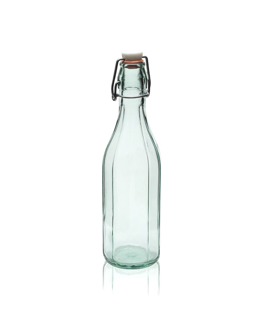 750ml Butelka Facetowana Costolata z Zatrzaskiem