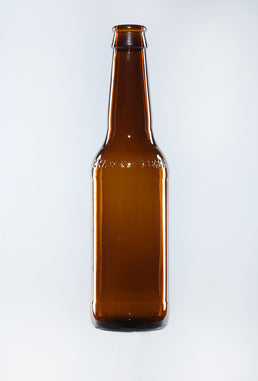 330ml butelka piwa bursztynowego z koronką