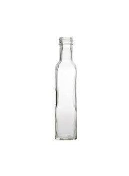 250ml Butelka z białego szkła flint Marasca na oliwę z oliwek (z zakrętką)