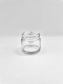 15ml Słoik Squat z białego szkła flintowego