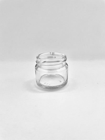15ml Słoik Squat z białego szkła flintowego