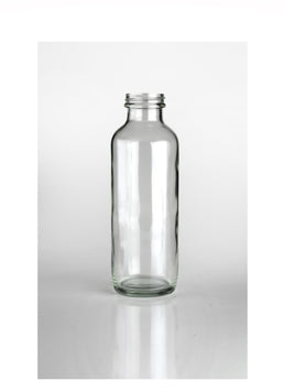 473ml (16oz) Tradycyjna szklana butelka na olej (z zakrętką)