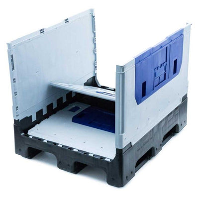 Składana plastikowa paleta pudełkowa