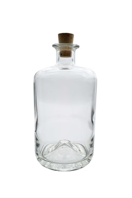 100ml Butelka szklana apteczna z korkiem