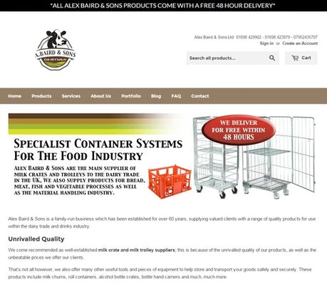 Buying Milk Crates & Trolleys Online