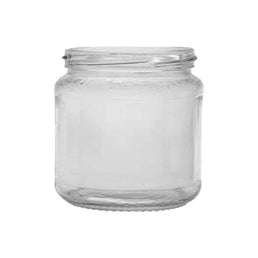 1/2lb Fancy Honey Jar (192ml) – Premium Glass Food Jar