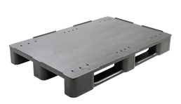 Heavy Duty Reinforced Plastic Euro Pallet 1200 x 800 x 145mm – Closed Deck | 1600kg Dynamic Load | Rackable