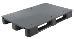 Heavy Duty Reinforced Plastic Euro Pallet 1200 x 800 x 145mm – Closed Deck | 1600kg Dynamic Load | Rackable