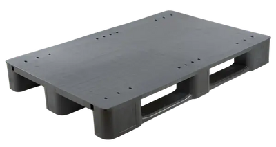 Heavy Duty Reinforced Plastic Euro Pallet 1200 x 800 x 145mm – Closed Deck | 1600kg Dynamic Load | Rackable