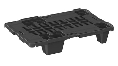 Nestable Plastic Display Pallet 600 x 400 x 115mm – Open Deck | 300kg Dynamic Load