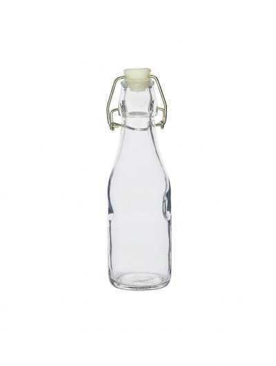 250ml Water/Juice/Lemonade Swing-Stopper Empty Glass Bottle
