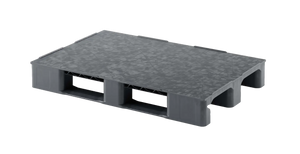 Heavy Duty Plastic Euro Pallet 1200 x 800 x 150mm – Closed Deck | 1500kg Dynamic Load | 2 Runners