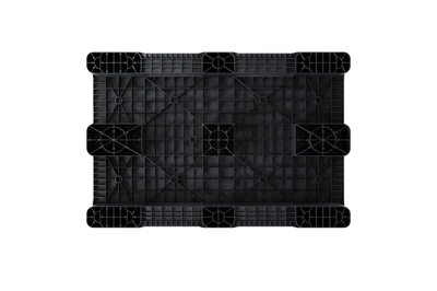 Heavy Duty Plastic Euro Pallet 1200 x 800 x 150mm – Closed Deck | 1500kg Dynamic Load | 2 Runners