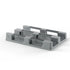 Heavy Duty Hygiene Pallet 1200 x 800 x 155mm – Closed Deck Virgin HDPE | 2000kg Dynamic Load