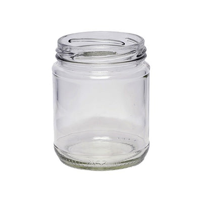 12oz Jam Jar (300ml) – Clear Glass Food Jar