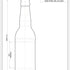 330ml White Flint Glass Oneway Beer Bottle – 28mm Crown Finish