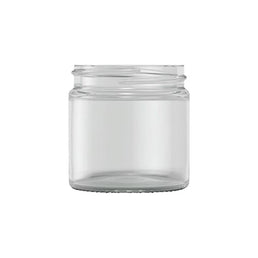 60ml Clear Ointment Glass Jar – Wide Mouth Cosmetic & Balm Container