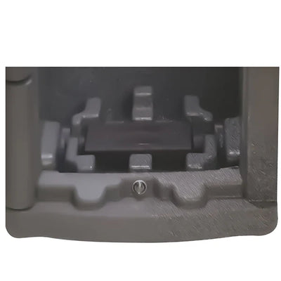110 Litre External Hood Top Bin – Lockable MDPE Waste & Recycling Bin with Liner