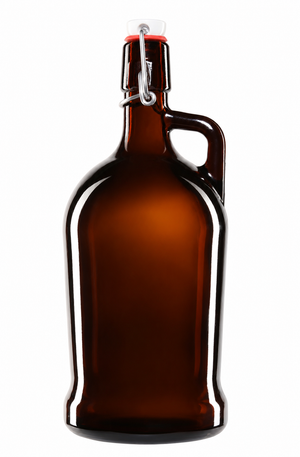 1 litr Amber Swing-Stopper Growler z uchwytem