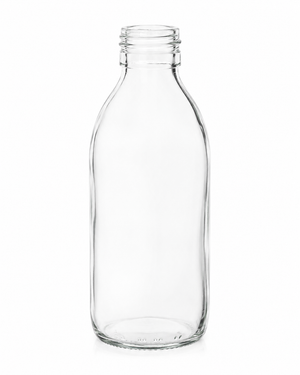 60ml Przezroczysta szklana butelka Alpha