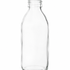 60ml Przezroczysta szklana butelka Alpha