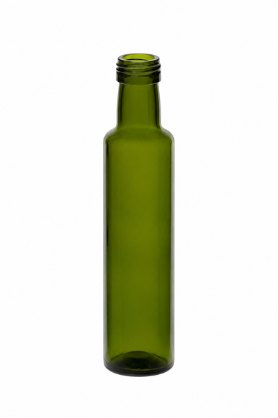 500ml Zielona Szklana Butelka Dorica na Olej (Zakręcana Szyjka)